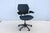 Modern Humanscale Freedom Ergonomic Task Desk Chair in Graphite Leather, Slightly Used For Sale - Image 3 of 18