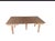 Late 19th Century Early American Solid Oak Banquet Dining Table With Fluted Legs on Casters For Sale - Image 6 of 18