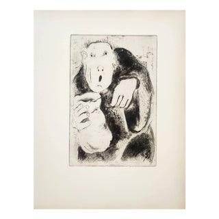 Marc Chagall, Le Sept Péchés Capitaux, 1925, Etching For Sale