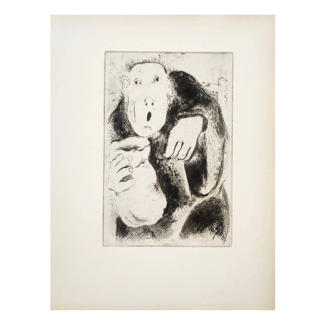 Marc Chagall, Le Sept Péchés Capitaux, 1925, Etching For Sale
