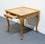 Late 20th Century High End Bookmatched Oak Country French Provincial 26" Square Accent End Table 2618-93 For Sale - Image 5 of 11