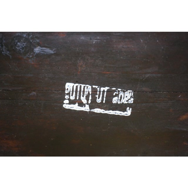 Late 19th Century Chinese Chinoiserie Wooden Oval Footed Rope Banded Wash Tub Laundry Basin For Sale - Image 12 of 12