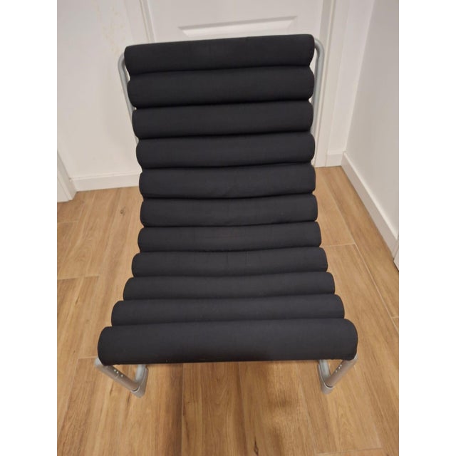 Black French Lounge Chairs, 1980s, Set of 2 For Sale - Image 8 of 14