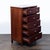 Modern Ligna Furniture 6-Drawer Wooden Dresser - Classic Brown Storage Chest For Sale - Image 3 of 10