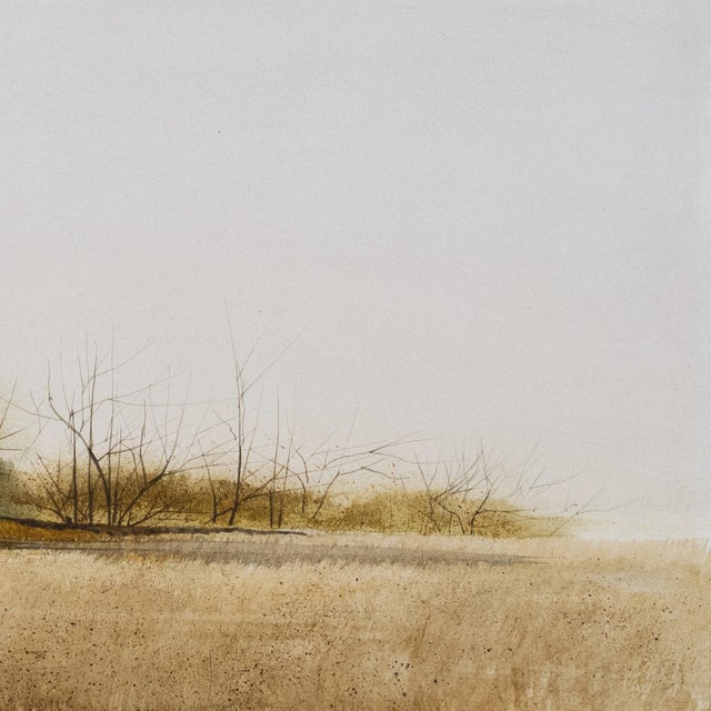 Realism 'Field Mice', American School Realist Landscape For Sale - Image 3 of 8
