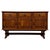 Antique Early 20th Century English Golden Oak Sideboard with Trestle Base For Sale - Image 13 of 13