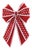 Polka Dot Bow Ornament (Set of 2) For Sale
