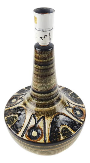 Large Mid-Century Danish Ceramic Lamp from Soholm, 1960s