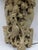 Mid-20th-Century Chinese Hand-Carved Soapstone Bird and Floral Vase Lamp For Sale - Image 4 of 11
