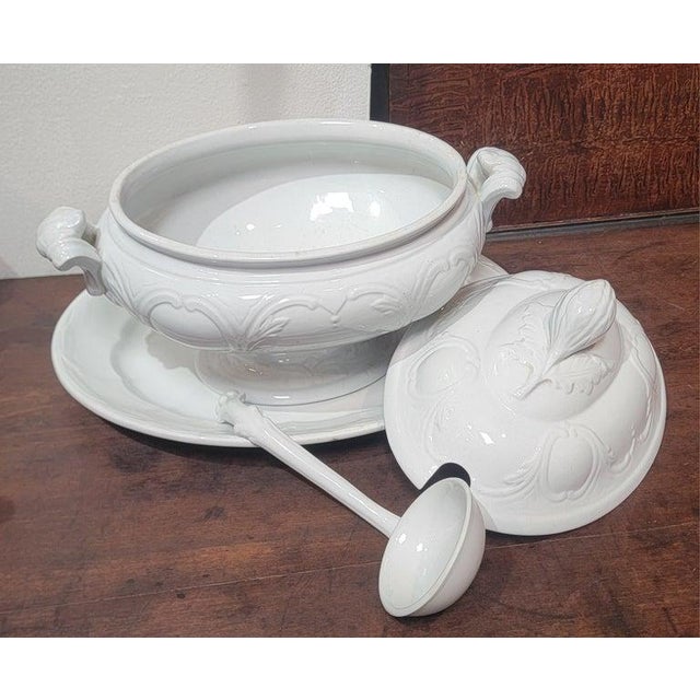 Mid 19th Century Ironstone Serve-Ware - Collection of 10 Pieces For Sale - Image 14 of 18