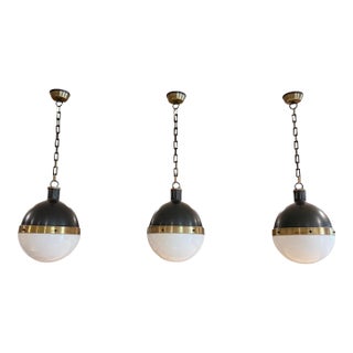 Hicks Extra Large Pendant by Thomas O'Brien for Visual Comfort, Set of 3 For Sale