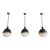 Hicks Extra Large Pendant by Thomas O'Brien for Visual Comfort, Set of 3 For Sale