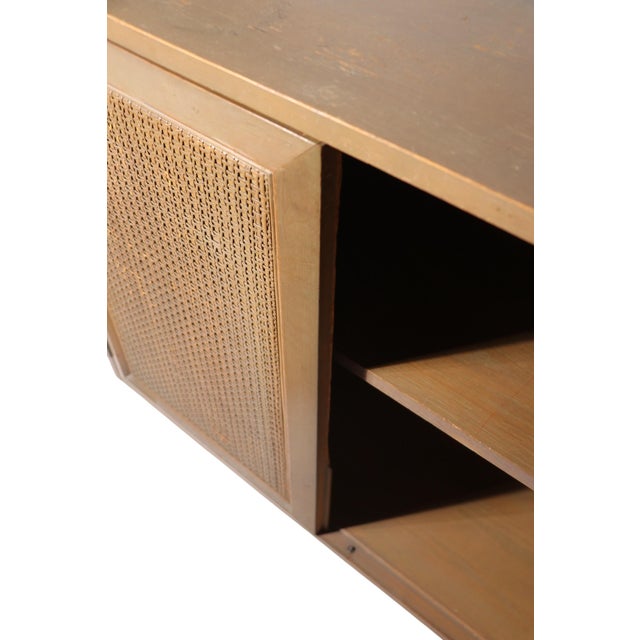 Mid Century Two Door Storage Cabinet Cross Country Sligh Furniture by the Grand Rapids Chair Co. For Sale - Image 11 of 12