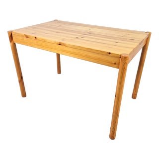 Danish Pine Dining Table by Rainer Daumiller, 1970s For Sale