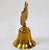 Vintage Mid-Century Solid Brass Equestrian Hand Bell - Horse & Jockey For Sale - Image 4 of 8