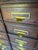 Antique Oak 30-Drawer Library Card Catalog Cabinet Late Victorian / Early Arts & Crafts | C. 1886–1905 | Original Finish & Brass Hardware For Sale - Image 14 of 16