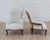 French Pair of 20th Century French High Back Chairs, Ready to Upholster For Sale - Image 3 of 12