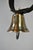 Brown Pyrenees Mountain Cow Bell in Brass, 1920s For Sale - Image 8 of 11