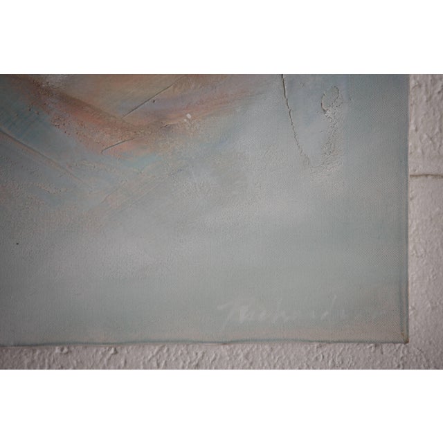 Native American 1980s Oil on Canvas Art by Jean Richardson For Sale - Image 3 of 6