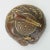 Brown Japanese Meiji Inkwell Mixed Metal Mokugyo Drum Design For Sale - Image 8 of 10