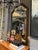 Art Deco Vintage Bamboo Beveled Mirror For Sale - Image 3 of 4