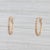 Modern New Nina Nguyen 0.64ctw Diamond Hoop Earrings 14k Yellow Gold Hinged Snap Top - 2 Pieces For Sale - Image 3 of 4