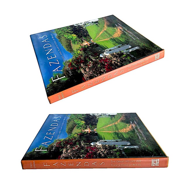 Rustic European 1995 Coffee Table Book, "Fazendas: The Great Houses and Plantations of Brazil", by Fernando Tasso Fragoso Pires For Sale - Image 3 of 17