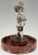 Maroon Andre Gilbert, Art Deco Centerpiece with Bronze Sculpture of Dancing Girls, France, 1925 For Sale - Image 8 of 13