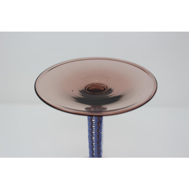 1950s Vintage Murano Compote For Sale - Image 5 of 6