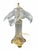 French Vintage Cofrac Art Verrier Style French Crystal Table Lamp For Sale - Image 3 of 12