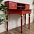 Vintage 1990s Hand-Painted Stonehouse Farm Goods Demilune Desk or Console For Sale - Image 12 of 15