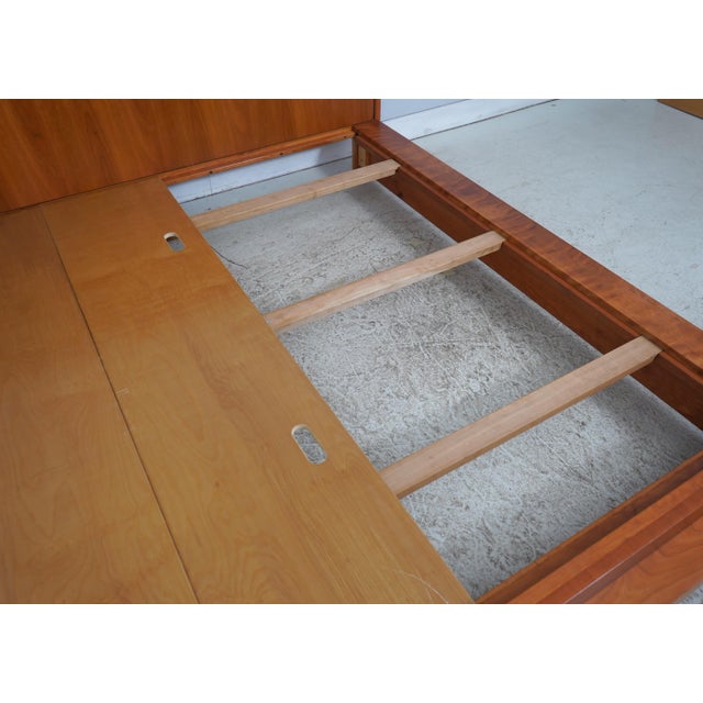 Stickley Cherry Arts & Crafts King Size Platform Bed For Sale - Image 12 of 16