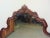 French French Style Cherry Carved Shield Mirror For Sale - Image 3 of 6