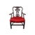 English Late 18th Century Vintage English Georg III Carved Mahogany Armchair For Sale - Image 3 of 3