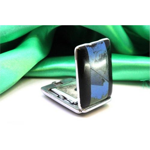 Steel Travel Watch with Mechanical Movement and Suspension Ring from Condal For Sale - Image 6 of 9