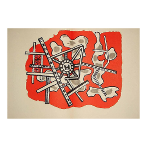 Leger Original Lithograph DM020d Derriere Le Miroir 1949