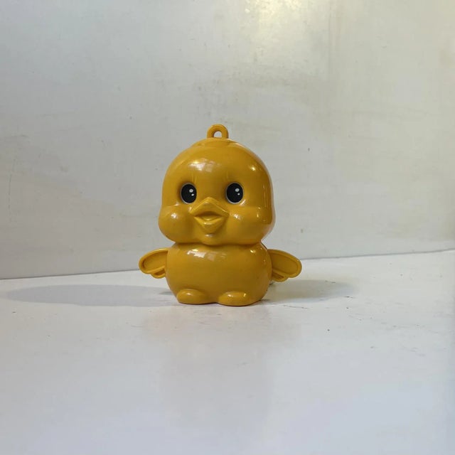 Vintage Yellow Musical Duckling from Sankyo Japan, 1974 For Sale - Image 6 of 6