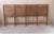 Vintage Campaign Folding Four-Seater Bench in Oak, 1920 For Sale - Image 9 of 11