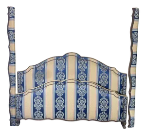 Louis XV Padded Bed