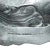 Antique Art Nouveau Japanese Meiji Sterling Silver Iris Dish by Samurai Shokai Yokohama For Sale - Image 4 of 5