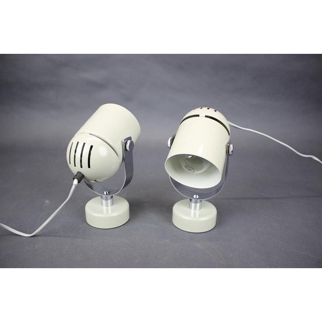 Mid-Century Wall Lamps by Stanislav Indra, Former Czechoslovakia, 1970s, Set of 2 For Sale - Image 3 of 12