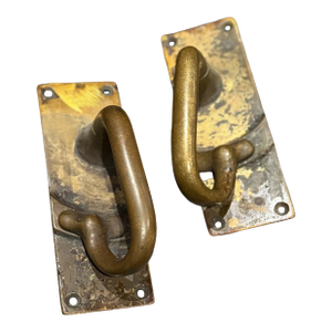 Antique Bronze Steam Train Car Pull Handle