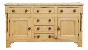 English Sideboard in Pine Wood