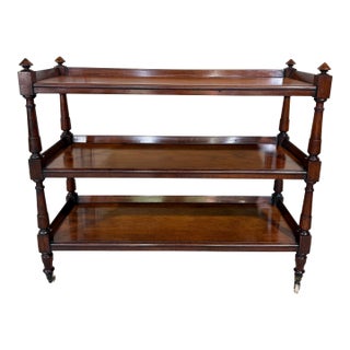 19th Century English Etagere Trolley For Sale
