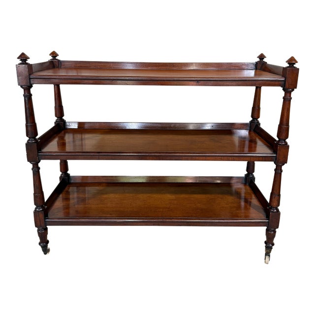 19th Century English Etagere Trolley For Sale