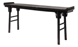 Chinese Crackled Double Ear Altar Table, C. 1775
