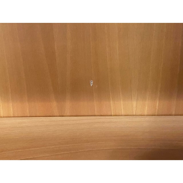 Vintage Maxalto (B&b Italia) Modus Wooden Cabinet With Glass Door For Sale - Image 15 of 18