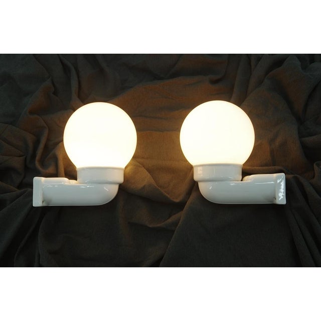 1920s Art Deco Bathroom Set by Ditmar Urbach, 1920s, Set of 8 For Sale - Image 5 of 18
