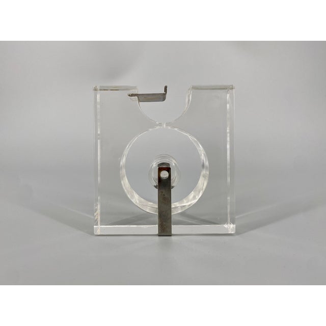 Guzzini Acrylic Tape Dispenser by Serge Mansau for Fratelli Guzzini, France, 1970s For Sale - Image 4 of 10