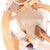Natural Tan Canvas Calfskin Mini Vertical Cabas Bag For Sale - Image 9 of 9